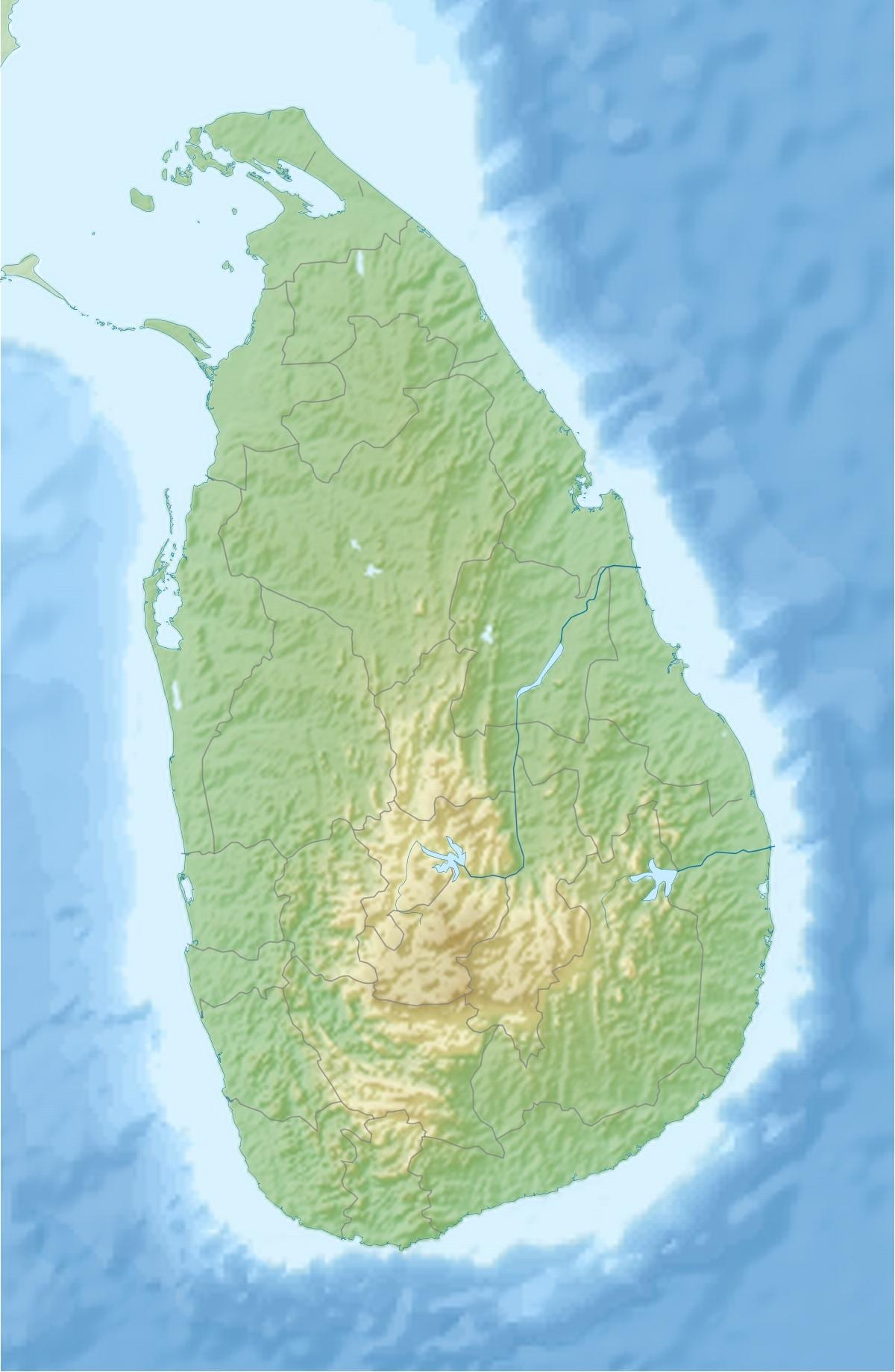 žemėlapis earth žemėlapyje Šri Lanka